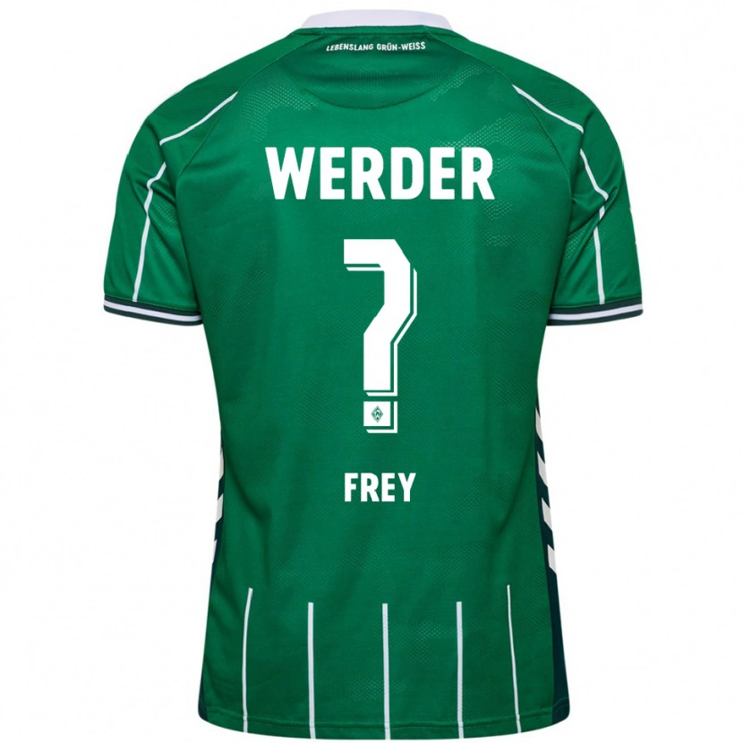 Danxen Women Elias Frey #0 Green White Home Jersey 2025/26 T-Shirt
