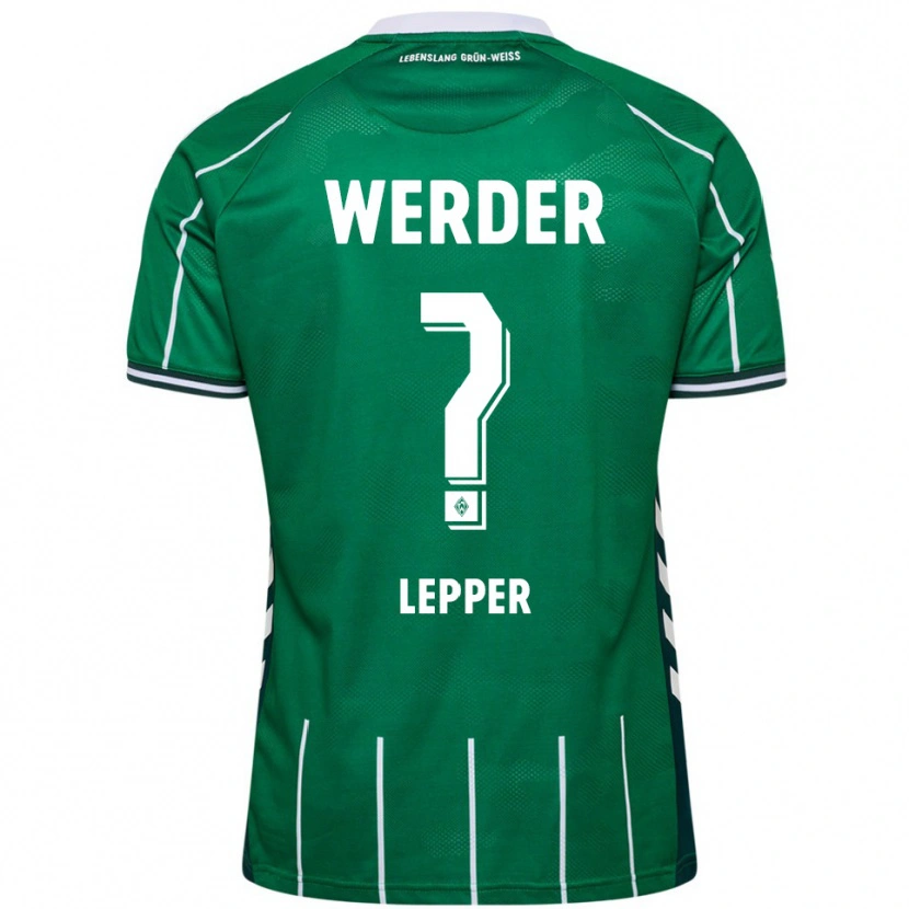 Danxen Women Damian Lepper #0 Green White Home Jersey 2025/26 T-Shirt