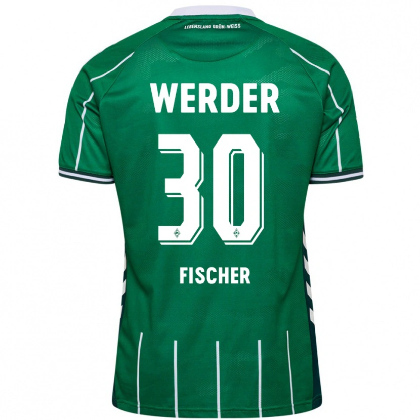 Danxen Women Vanessa Fischer #30 Green White Home Jersey 2025/26 T-Shirt