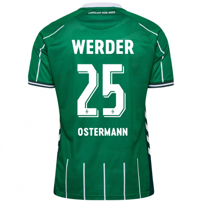 Danxen Women Ben Ostermann #25 Green White Home Jersey 2025/26 T-Shirt