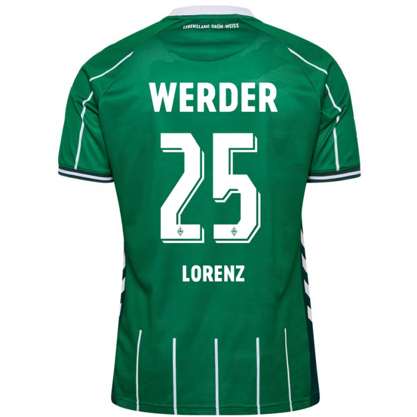 Danxen Women Jacob Lorenz #25 Green White Home Jersey 2025/26 T-Shirt