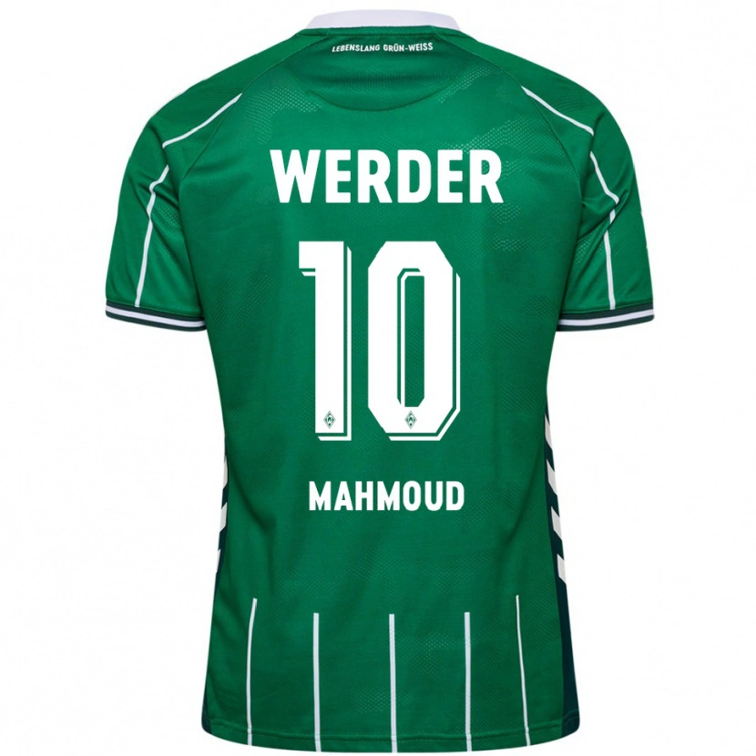 Danxen Women Tuana Mahmoud #10 Green White Home Jersey 2025/26 T-Shirt