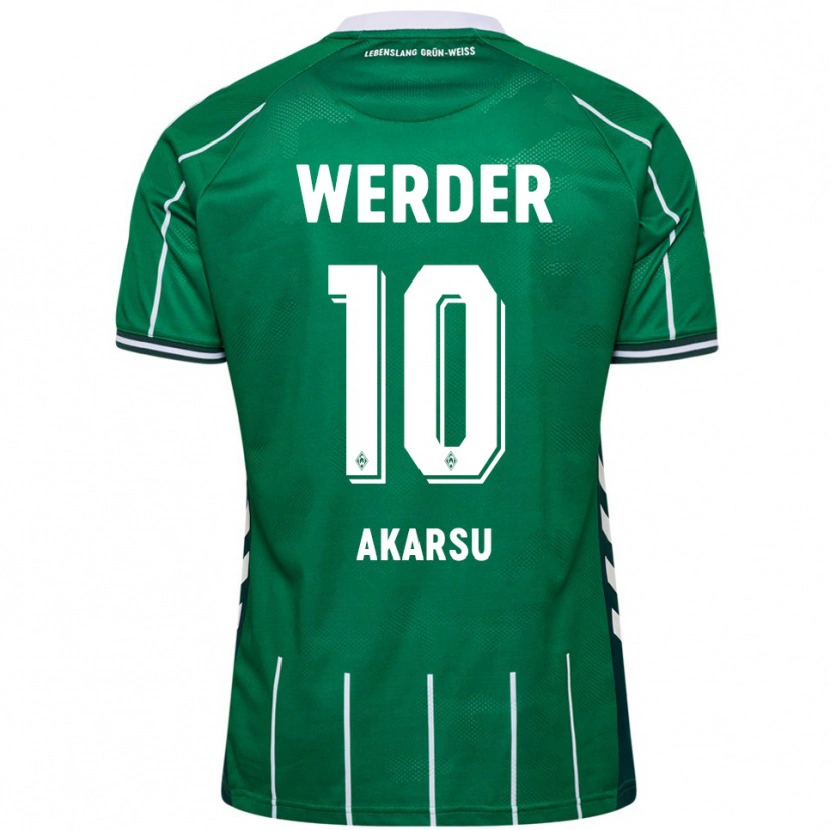 Danxen Women Mikail Bura Akarsu #10 Green White Home Jersey 2025/26 T-Shirt