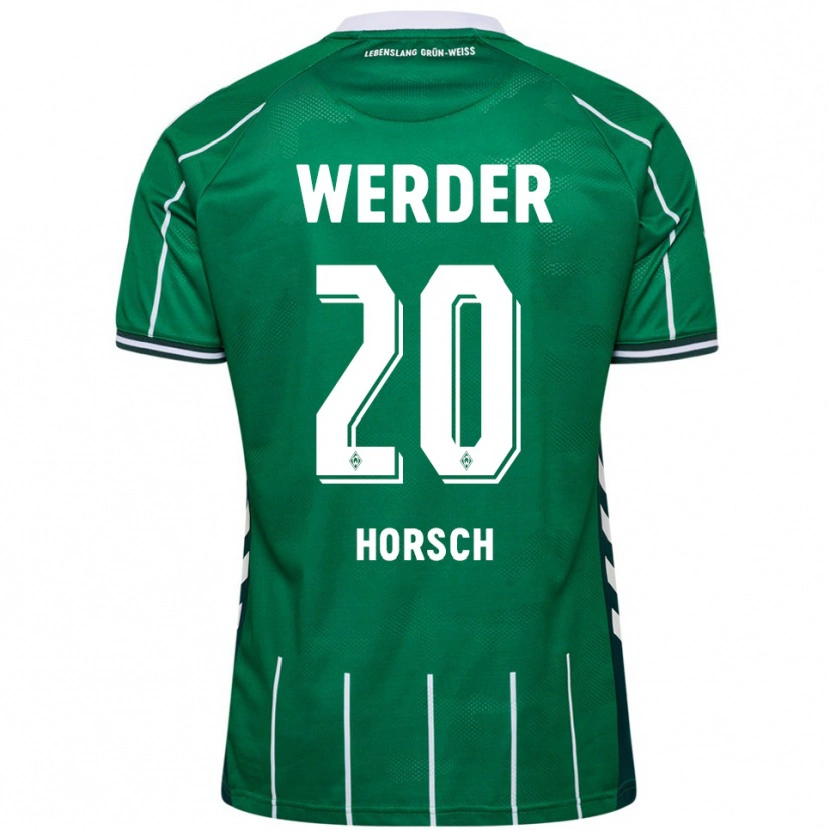 Danxen Women Jonas Horsch #20 Green White Home Jersey 2025/26 T-Shirt