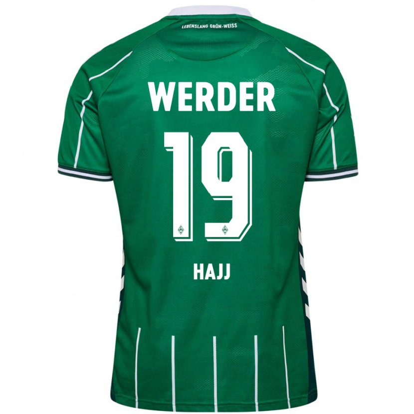 Danxen Women Hassan Hajj #19 Green White Home Jersey 2025/26 T-Shirt