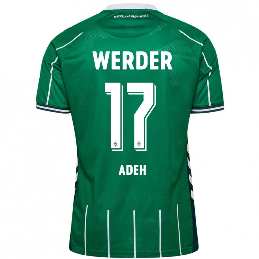Danxen Women Bob-Ignatius Adeh #17 Green White Home Jersey 2025/26 T-Shirt
