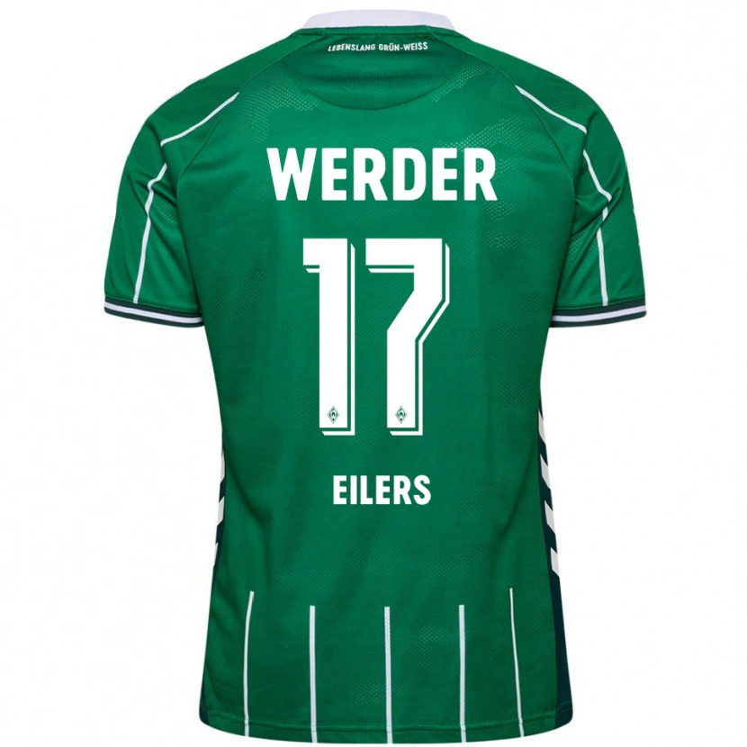 Danxen Women Jonas Eilers #17 Green White Home Jersey 2025/26 T-Shirt