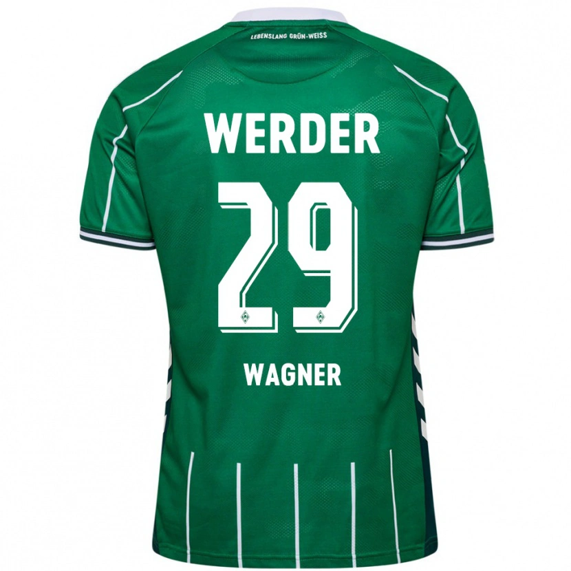 Danxen Women Paul Wagner #29 Green White Home Jersey 2025/26 T-Shirt