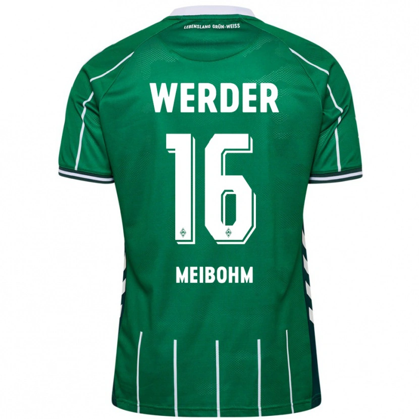Danxen Women Joel Meibohm #16 Green White Home Jersey 2025/26 T-Shirt