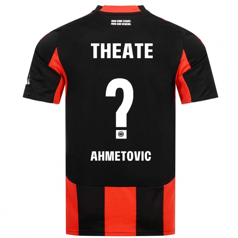 Danxen Women Marco Ahmetovic #0 Black Red Home Jersey 2025/26 T-Shirt