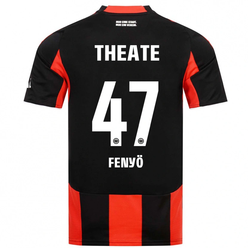 Danxen Women Noah Fenyö #47 Black Red Home Jersey 2025/26 T-Shirt