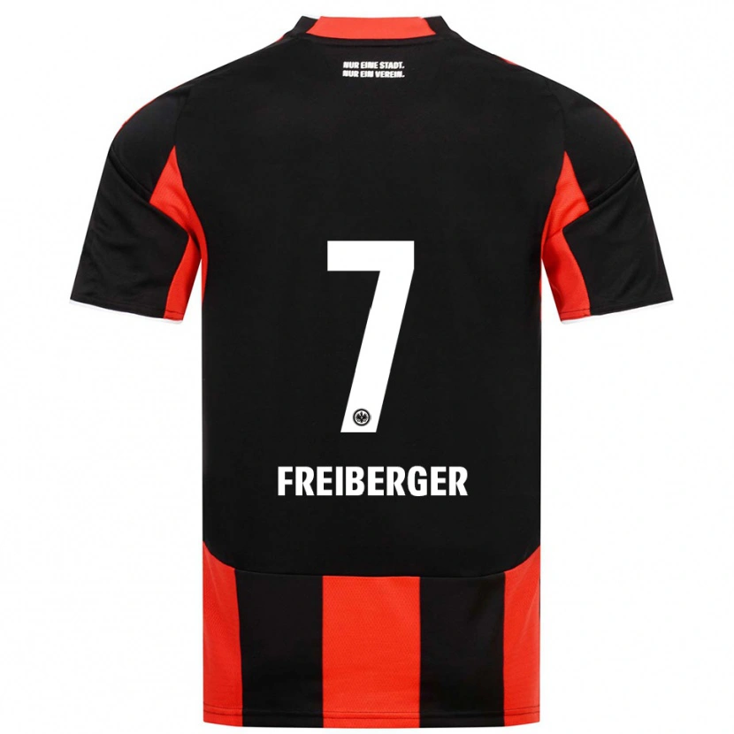 Danxen Women Benjamin Freiberger #7 Black Red Home Jersey 2025/26 T-Shirt