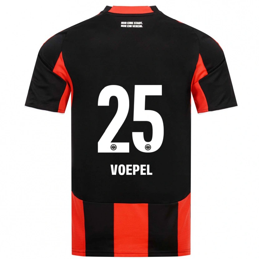 Danxen Women Lukas Voepel #25 Black Red Home Jersey 2025/26 T-Shirt