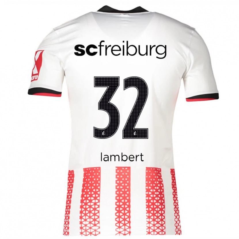 Danxen Women Gabrielle Lambert #32 White Red Home Jersey 2025/26 T-Shirt
