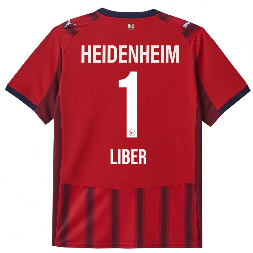 Danxen Women Janina Liber #1 Red Navy Home Jersey 2025/26 T-Shirt