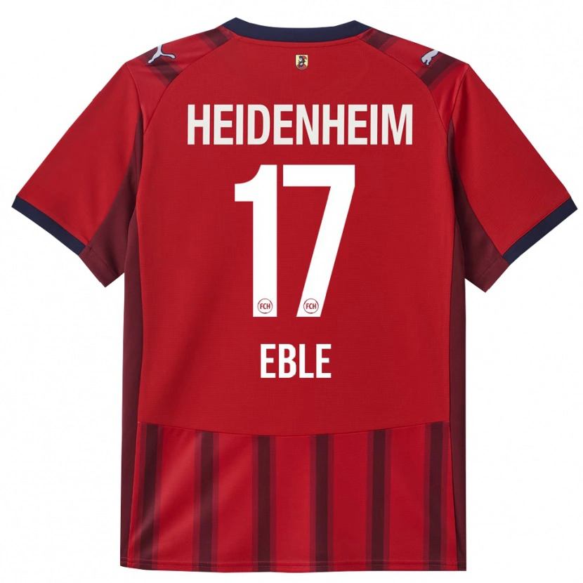 Danxen Women Julian Eble #17 Red Navy Home Jersey 2025/26 T-Shirt