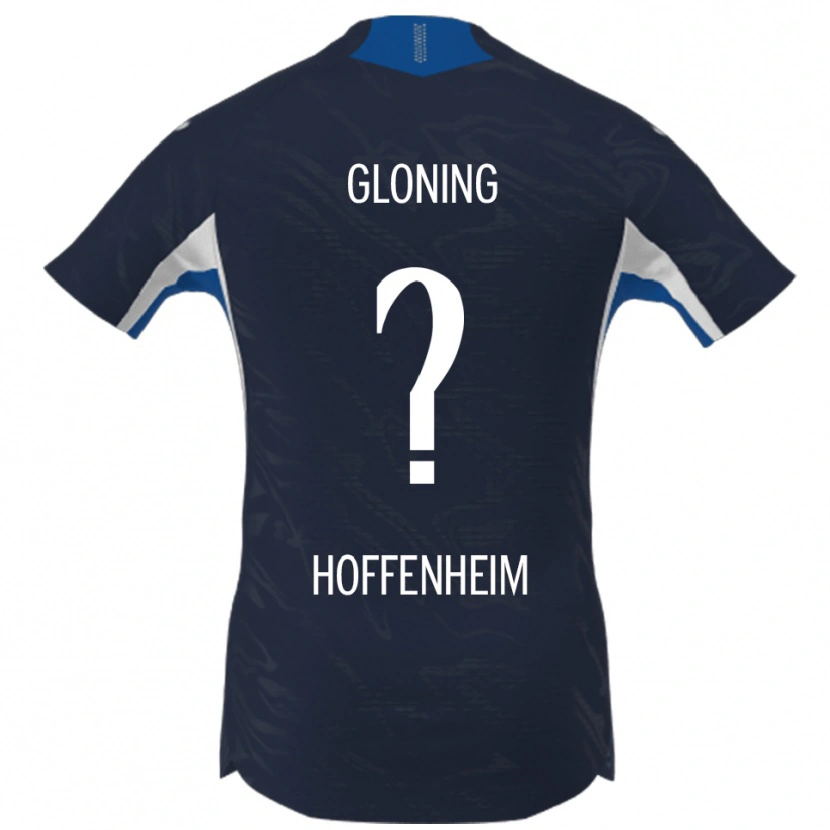 Danxen Women Laura Gloning #0 Navy White Home Jersey 2025/26 T-Shirt