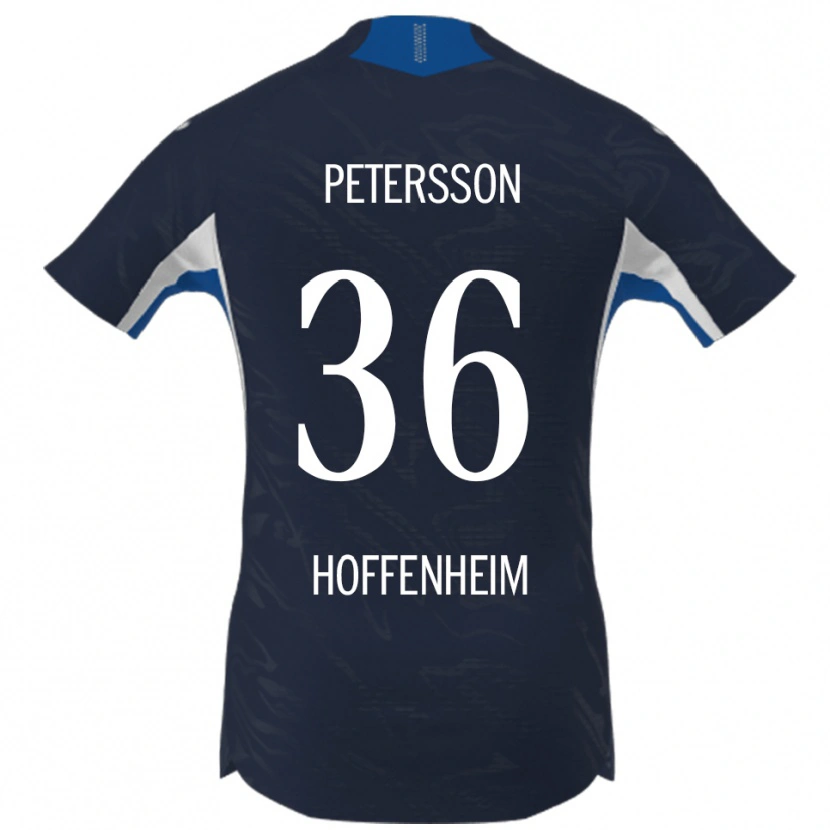 Danxen Women Lúkas Petersson #36 Navy White Home Jersey 2025/26 T-Shirt