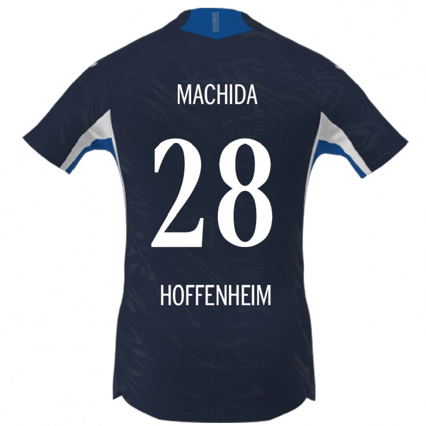 Danxen Women Koki Machida #28 Navy White Home Jersey 2025/26 T-Shirt