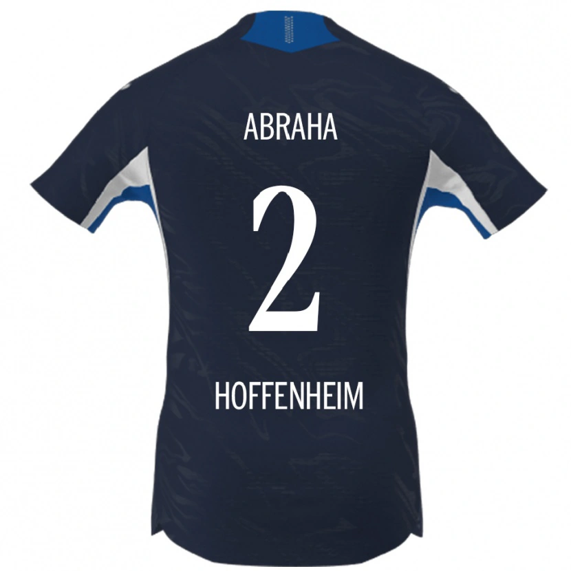Danxen Women Natnael Abraha #2 Navy White Home Jersey 2025/26 T-Shirt