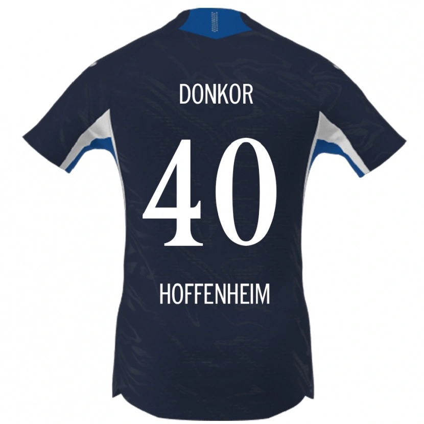 Danxen Women Denis Donkor #40 Navy White Home Jersey 2025/26 T-Shirt