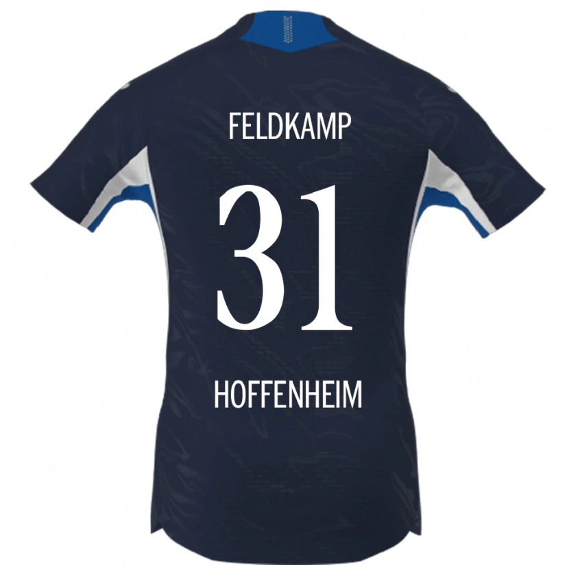 Danxen Women Jana Feldkamp #31 Navy White Home Jersey 2025/26 T-Shirt