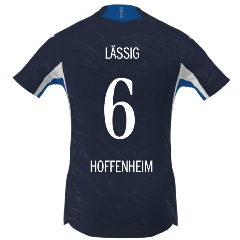 Danxen Women Valentin Lässig #6 Navy White Home Jersey 2025/26 T-Shirt
