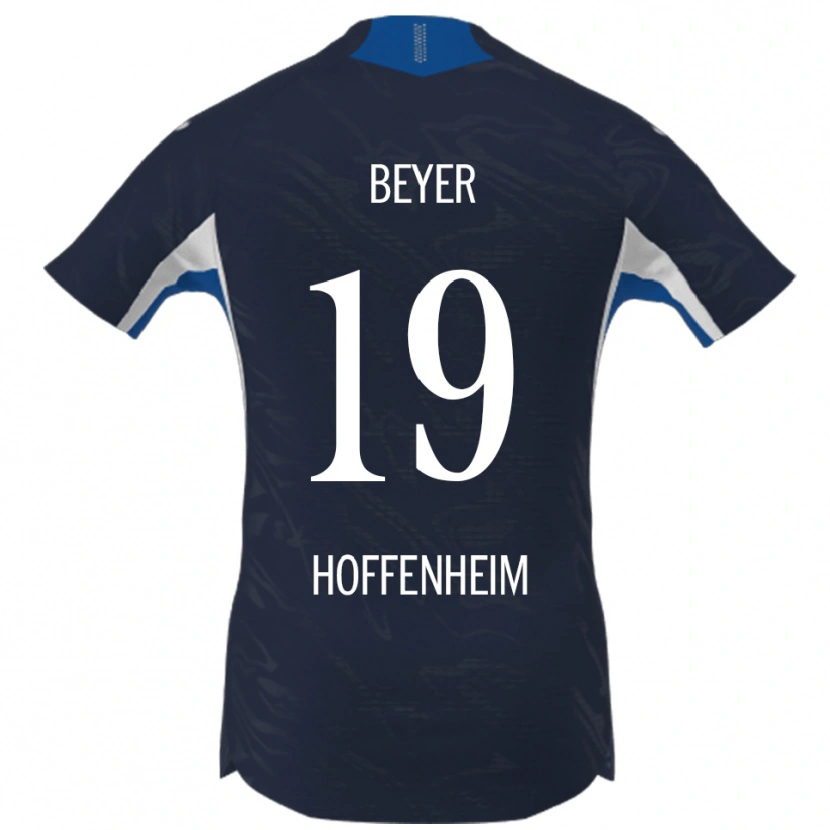 Danxen Women Julian Beyer #19 Navy White Home Jersey 2025/26 T-Shirt