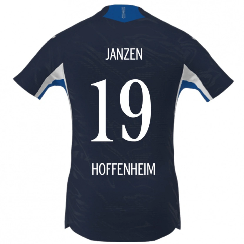 Danxen Women Mathilde Janzen #19 Navy White Home Jersey 2025/26 T-Shirt