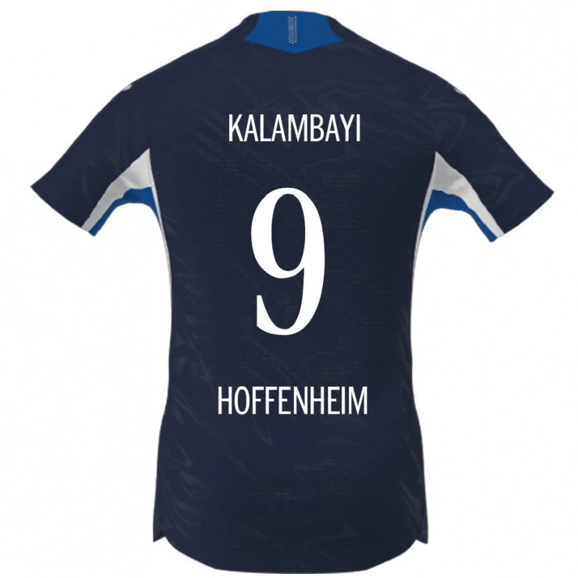 Danxen Women Simon Kalambayi #9 Navy White Home Jersey 2025/26 T-Shirt