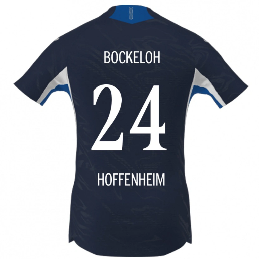 Danxen Women Leonhard Bockeloh #24 Navy White Home Jersey 2025/26 T-Shirt