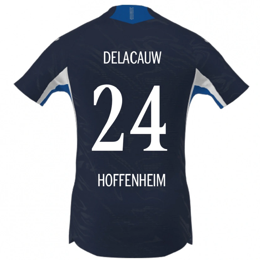 Danxen Women Féli Delacauw #24 Navy White Home Jersey 2025/26 T-Shirt
