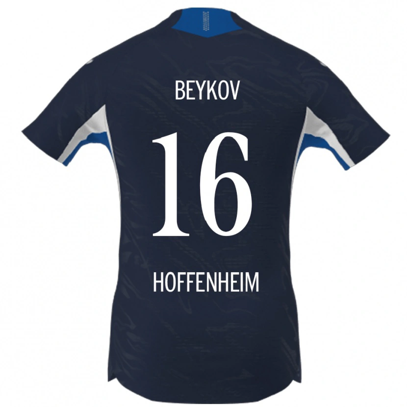 Danxen Women Viktor Beykov #16 Navy White Home Jersey 2025/26 T-Shirt