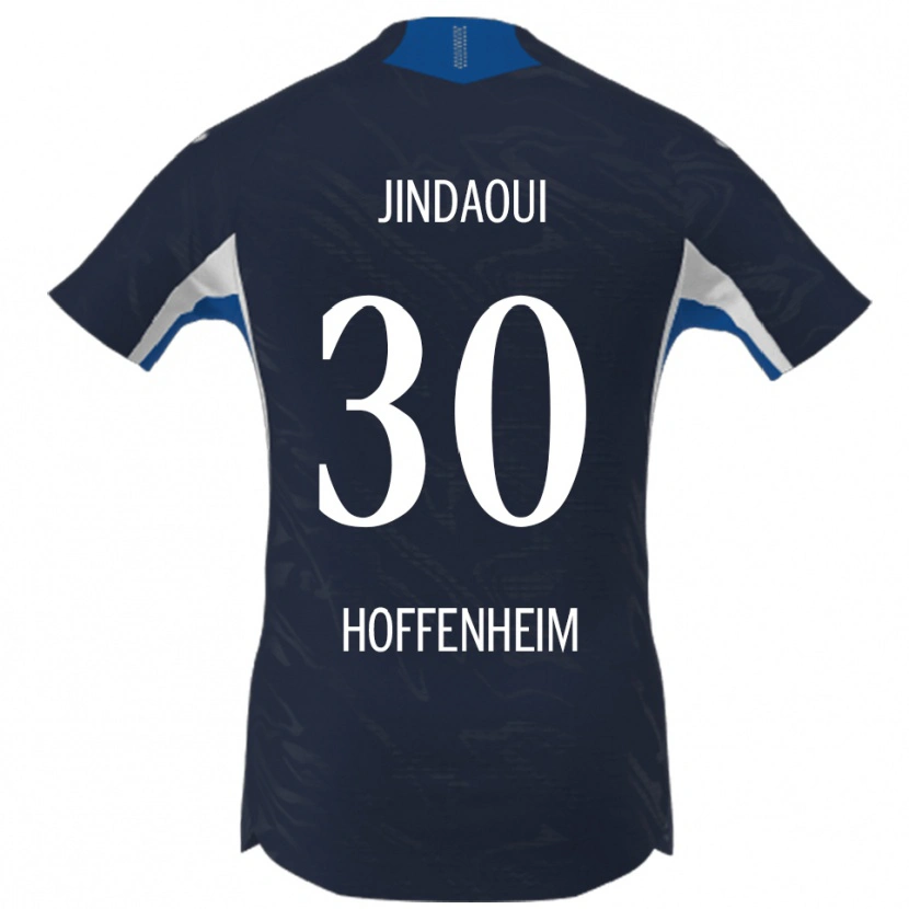 Danxen Women Nader Jindaoui #30 Navy White Home Jersey 2025/26 T-Shirt