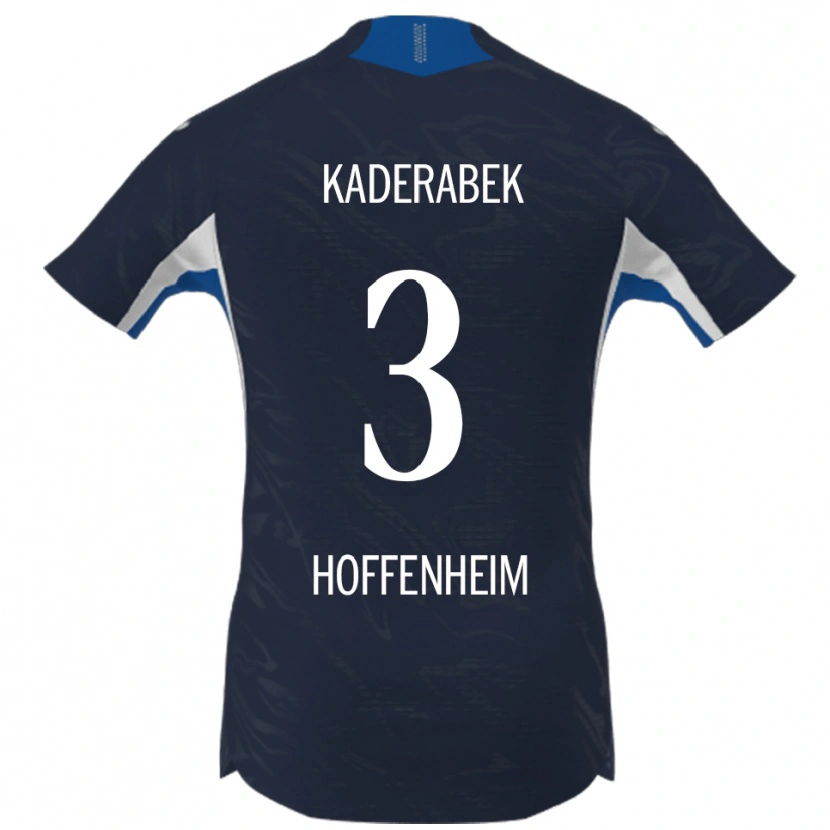 Danxen Women Pavel Kaderabek #3 Navy White Home Jersey 2025/26 T-Shirt