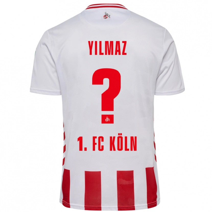 Danxen Women Abdul-Malik Yilmaz #0 White Red Home Jersey 2025/26 T-Shirt