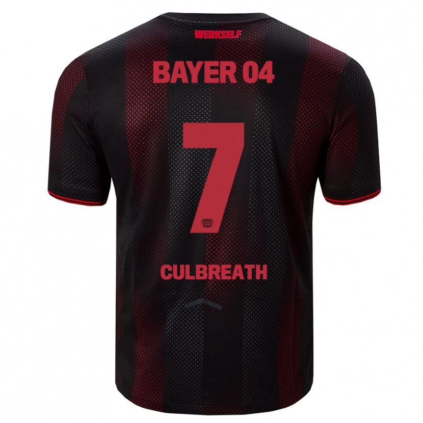 Danxen Women Montrell Culbreath #7 Black Red Home Jersey 2025/26 T-Shirt