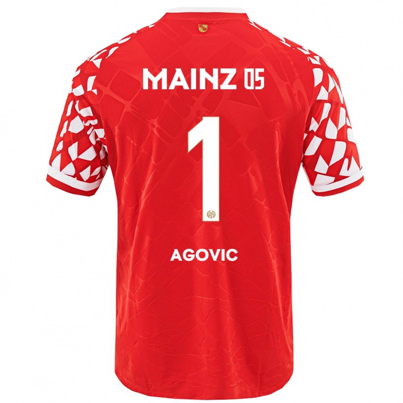 Danxen Women Daris Agovic #1 Red White Home Jersey 2025/26 T-Shirt