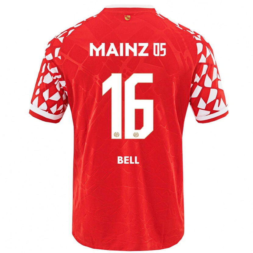 Danxen Women Stefan Bell #16 Red White Home Jersey 2025/26 T-Shirt