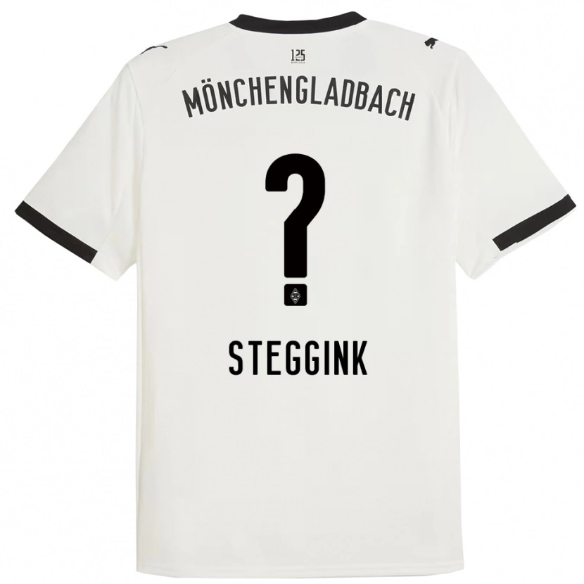 Danxen Women Lennart Steggink #0 White Black Home Jersey 2025/26 T-Shirt