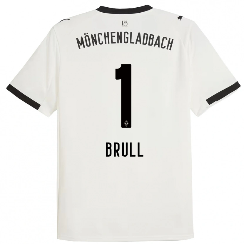 Danxen Women Maximilian Brüll #1 White Black Home Jersey 2025/26 T-Shirt