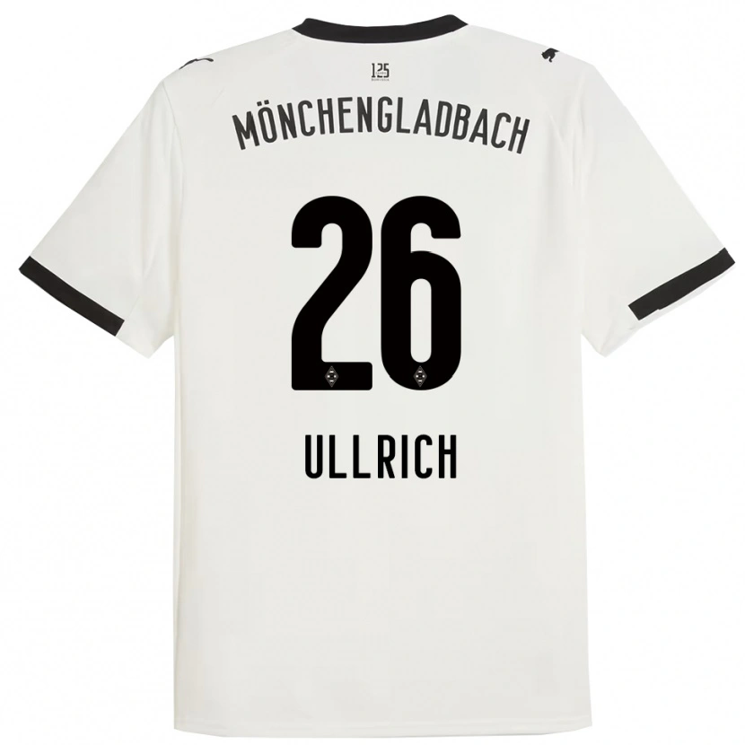 Danxen Women Lukas Ullrich #26 White Black Home Jersey 2025/26 T-Shirt