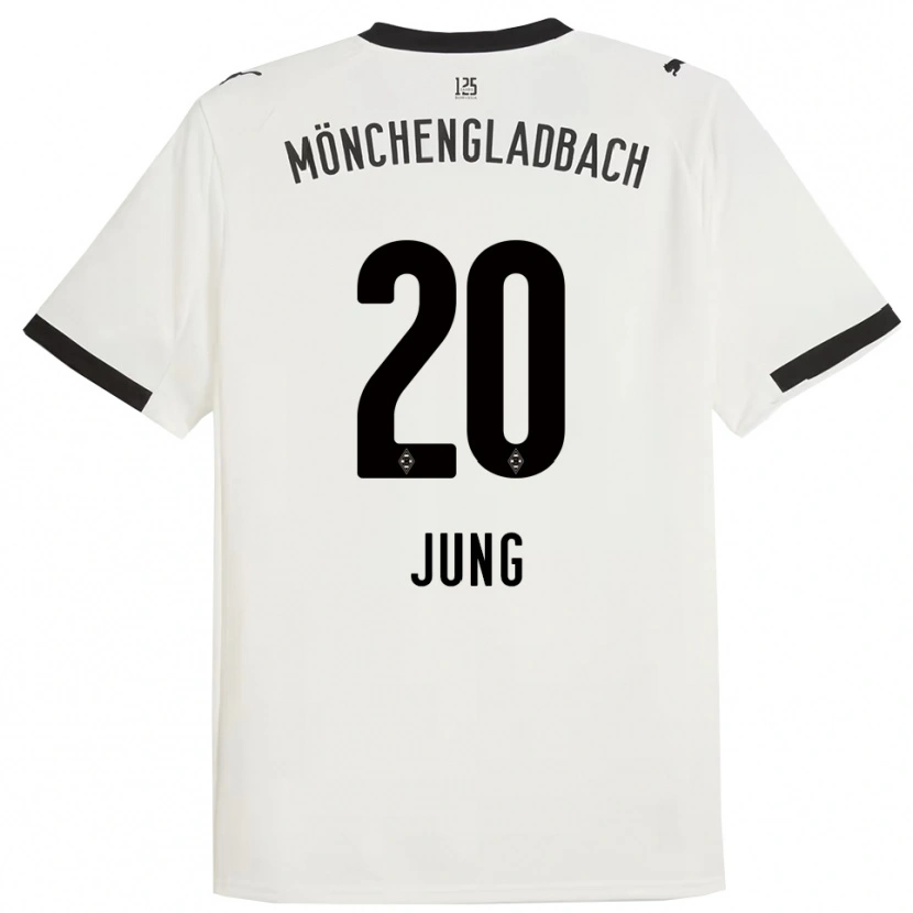 Danxen Women In-Gyom Jung #20 White Black Home Jersey 2025/26 T-Shirt
