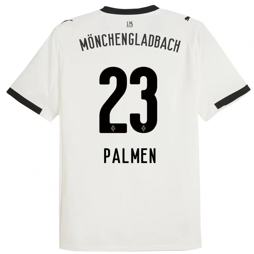 Danxen Women Luisa Palmen #23 White Black Home Jersey 2025/26 T-Shirt