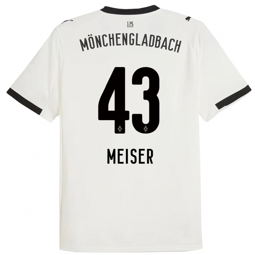 Danxen Women Tyler Meiser #43 White Black Home Jersey 2025/26 T-Shirt