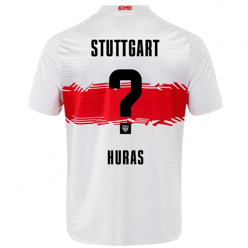 Danxen Women Mike Huras #0 White Red Home Jersey 2025/26 T-Shirt