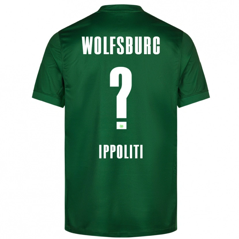Danxen Women Mario Ippoliti #0 Green White Home Jersey 2025/26 T-Shirt