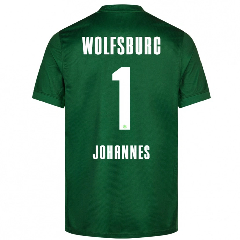 Danxen Women Stina Johannes #1 Green White Home Jersey 2025/26 T-Shirt