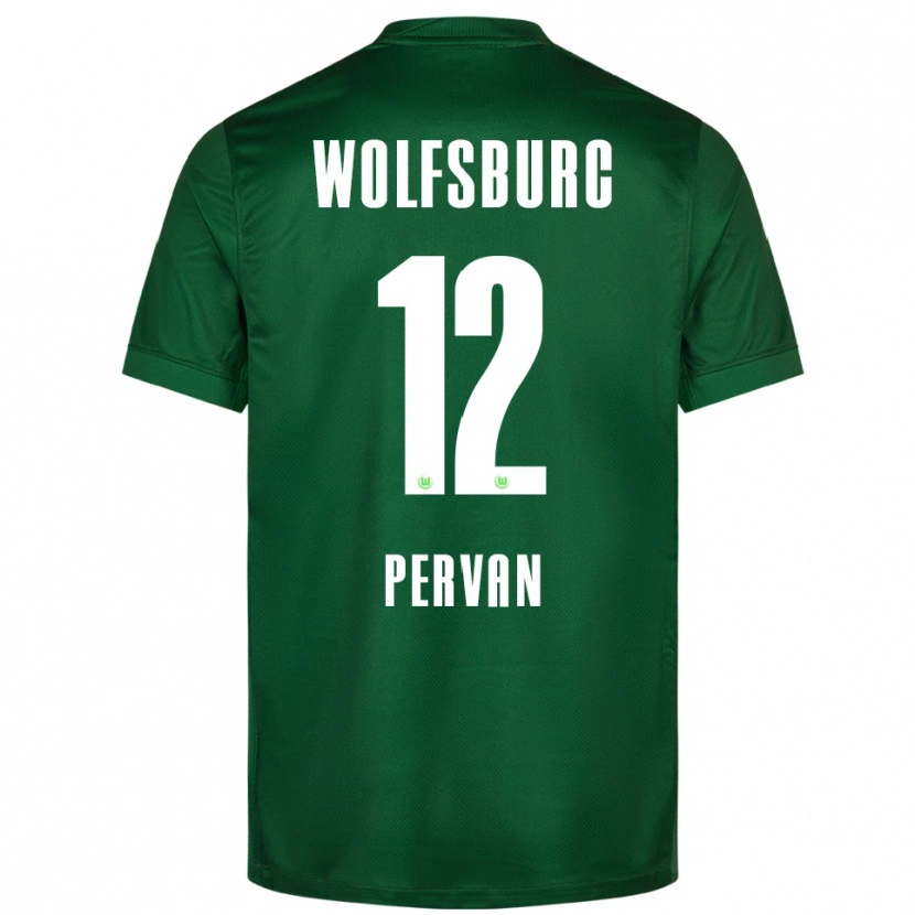 Danxen Women Pavao Pervan #12 Green White Home Jersey 2025/26 T-Shirt