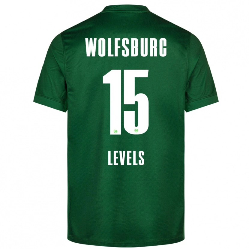 Danxen Women Janou Levels #15 Green White Home Jersey 2025/26 T-Shirt